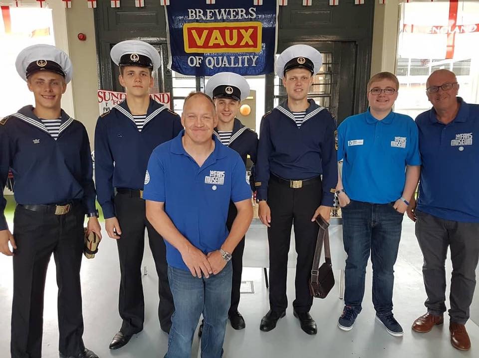 Tall Ships visits the Fans Museum