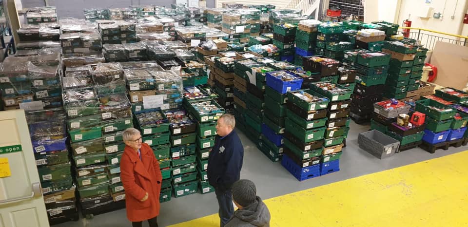 Fans Museum Visits Sunderland Foodbank