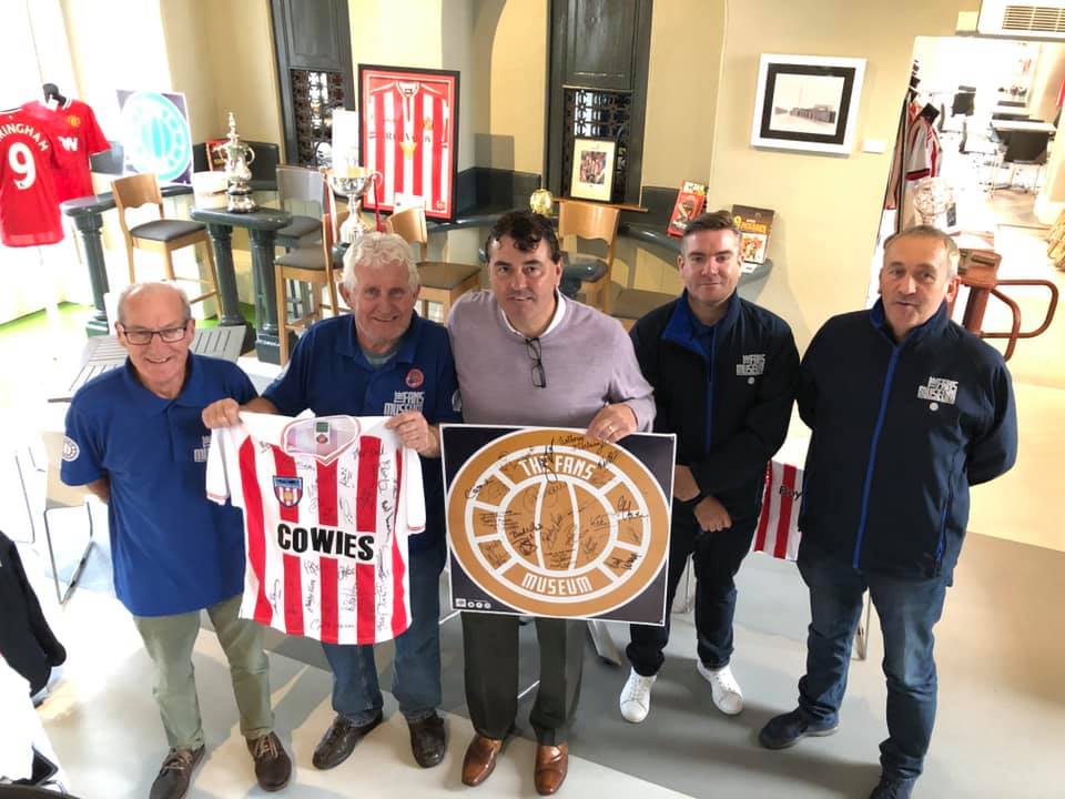 Nick Pickering Visits Fans Museum