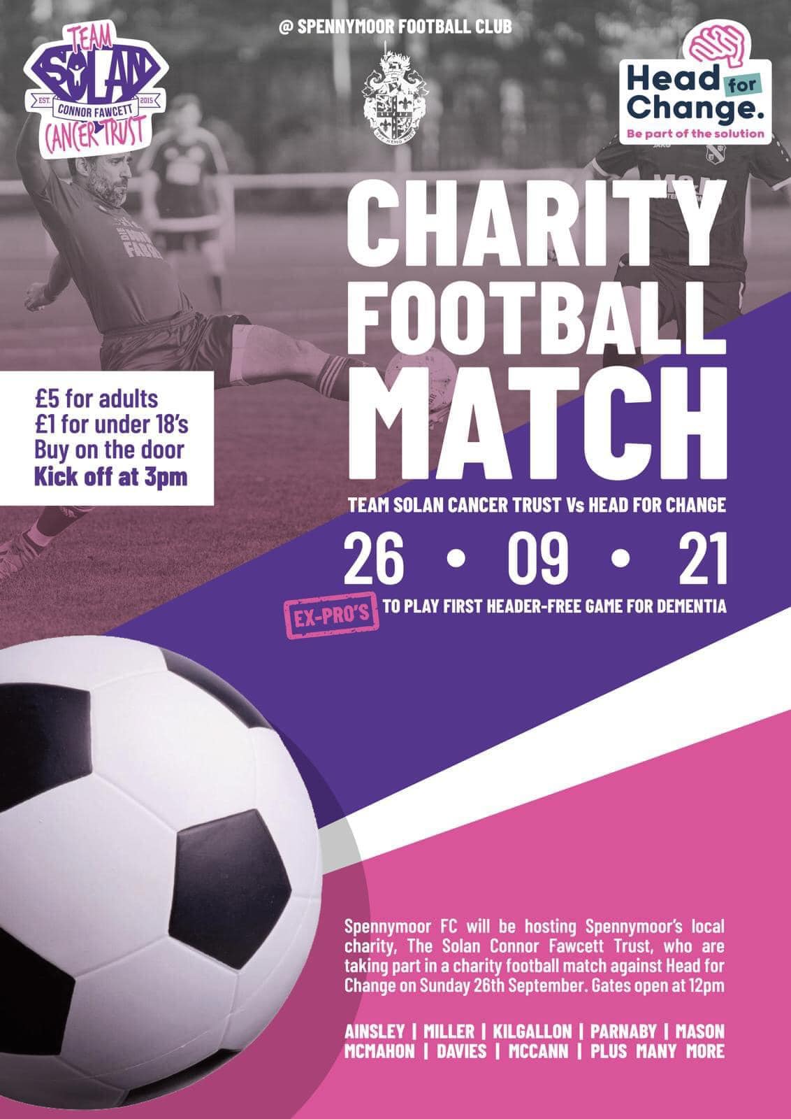 Fans Museum at Head for Change Charity Match