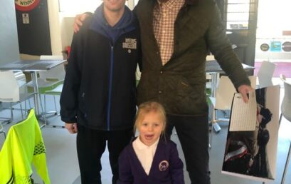 David visits the Fans Museum