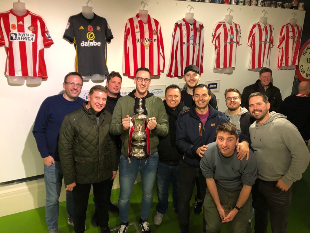 SAFC v Ipswich Town at the Fans Museum