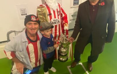 SAFC v Mansfield Town at the Fans Museum