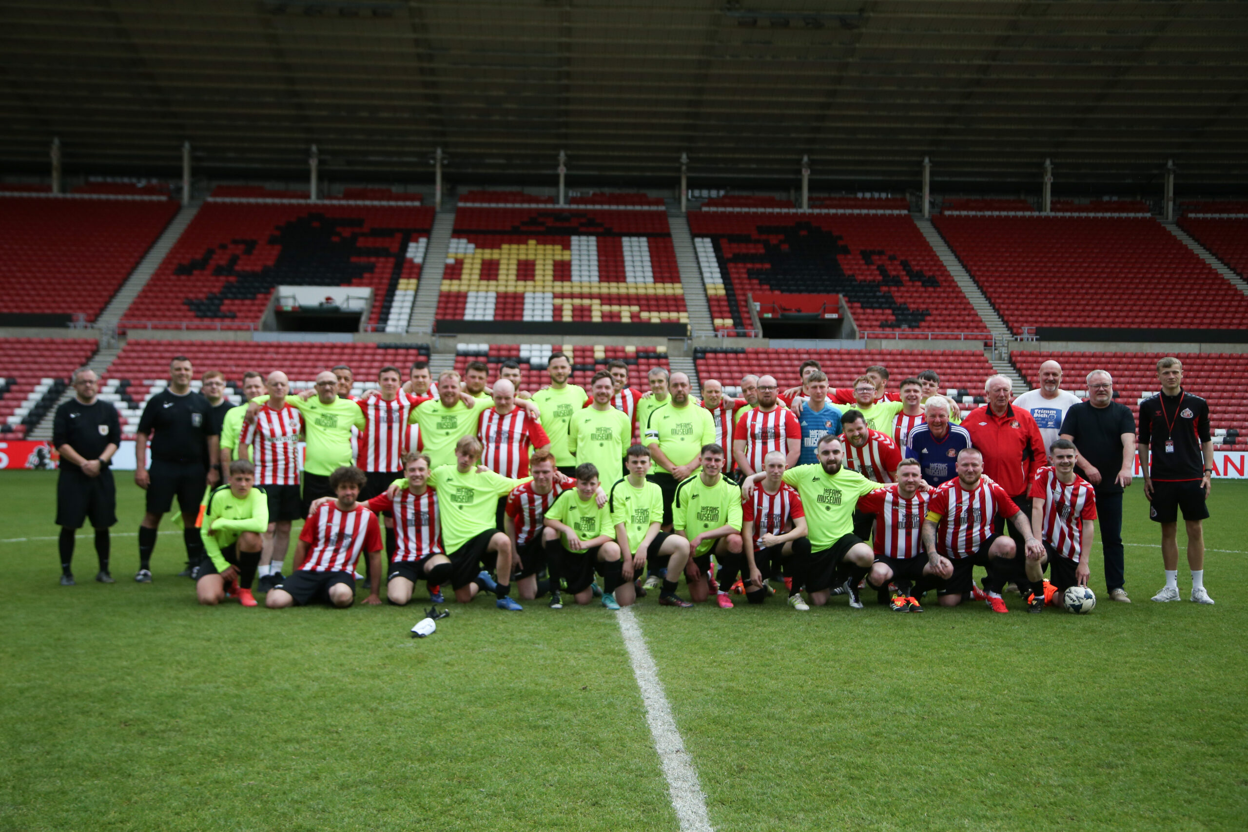 The Fans Museum celebrate two years of Fans Hub by playing at the Stadium of Light