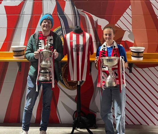 Fans Museum visits the Stadium of Light for Sunderland AFC Women