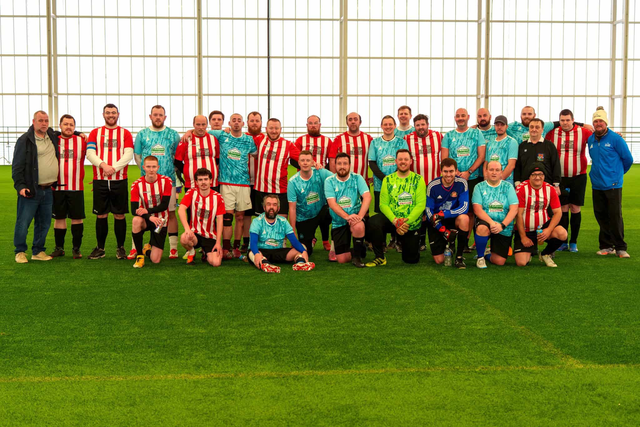 Fans Museum vs Man Up Durham in Football Friendly